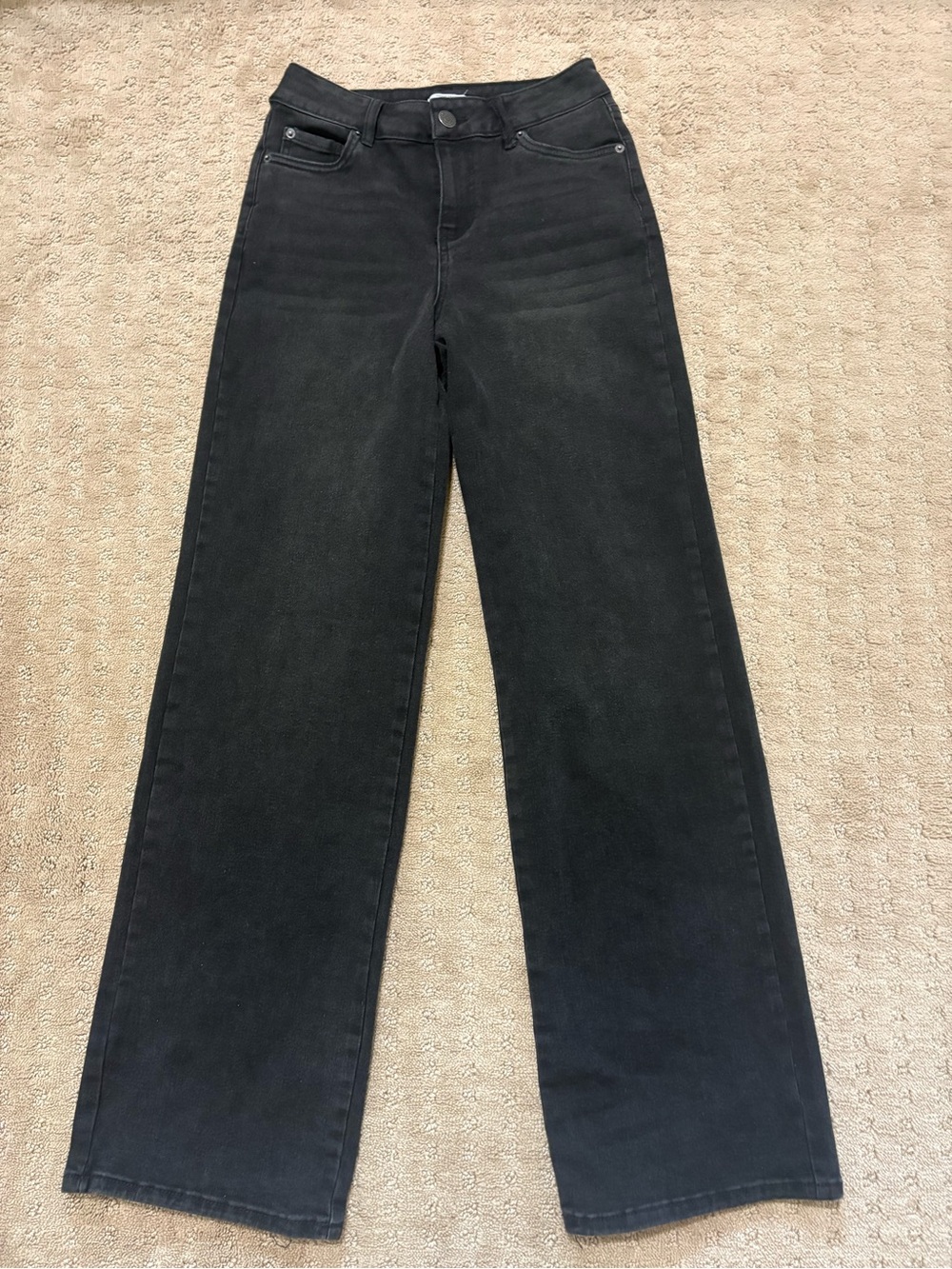 Charlotte Russe Black Wide Leg Jeans
